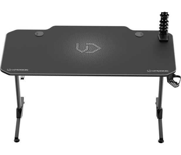 Biurko Gamingowe Ultradesk FRAG (Grafitowe) 140cm, 66cm