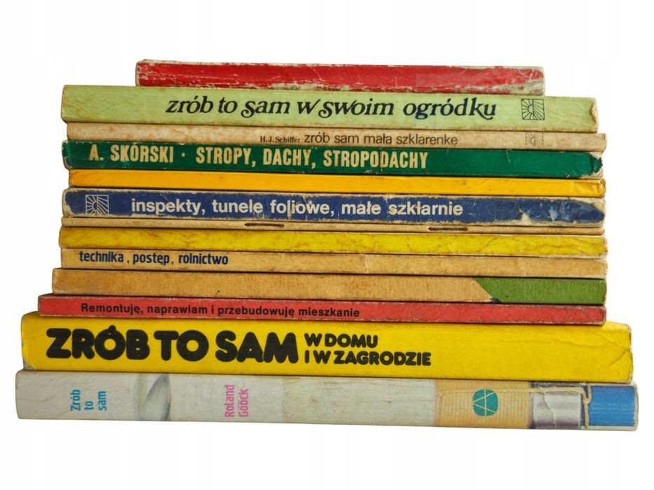 13x Książki Zrób To Sam Majsterkowanie Dom Ogród Budownictwo