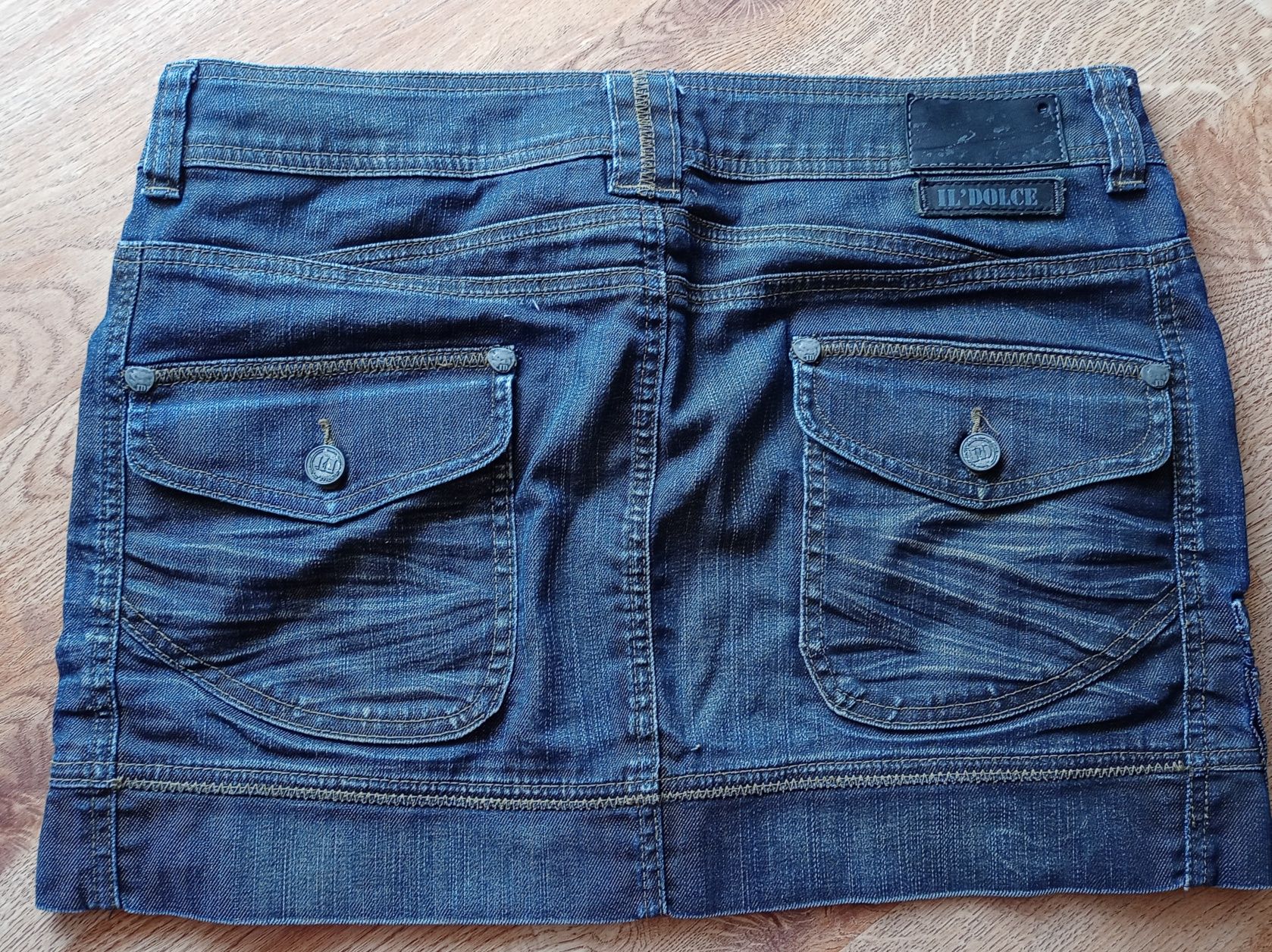 Mini spódniczka jeansowa 40