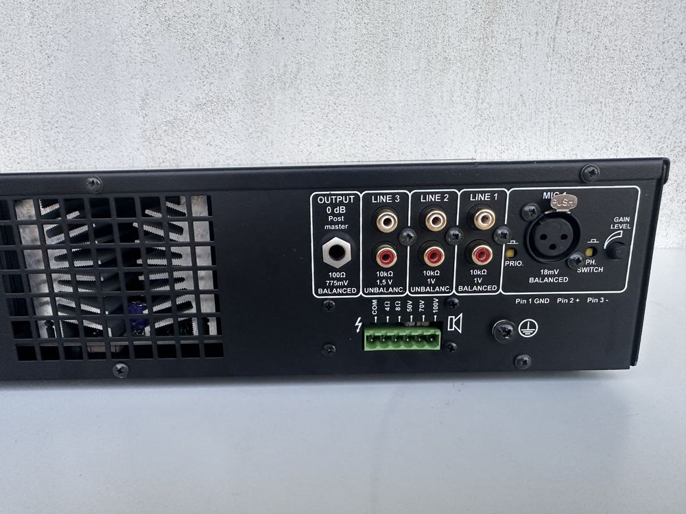 AudioArt AWMZ/150W – Profesjonalny wzmacniacz miksujący 100V