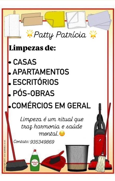 Faço um trabalho com exelencia e amor