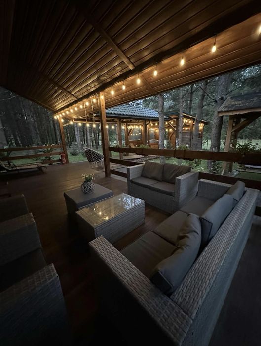 Wolne terminy! Leśna Oaza Roztocza Balia/Ruska Bania/Jacuzzi, Sauna