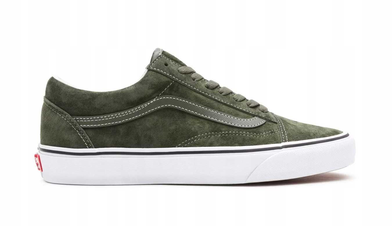 Trampki skórzane Vans Old Skool Olive r.35