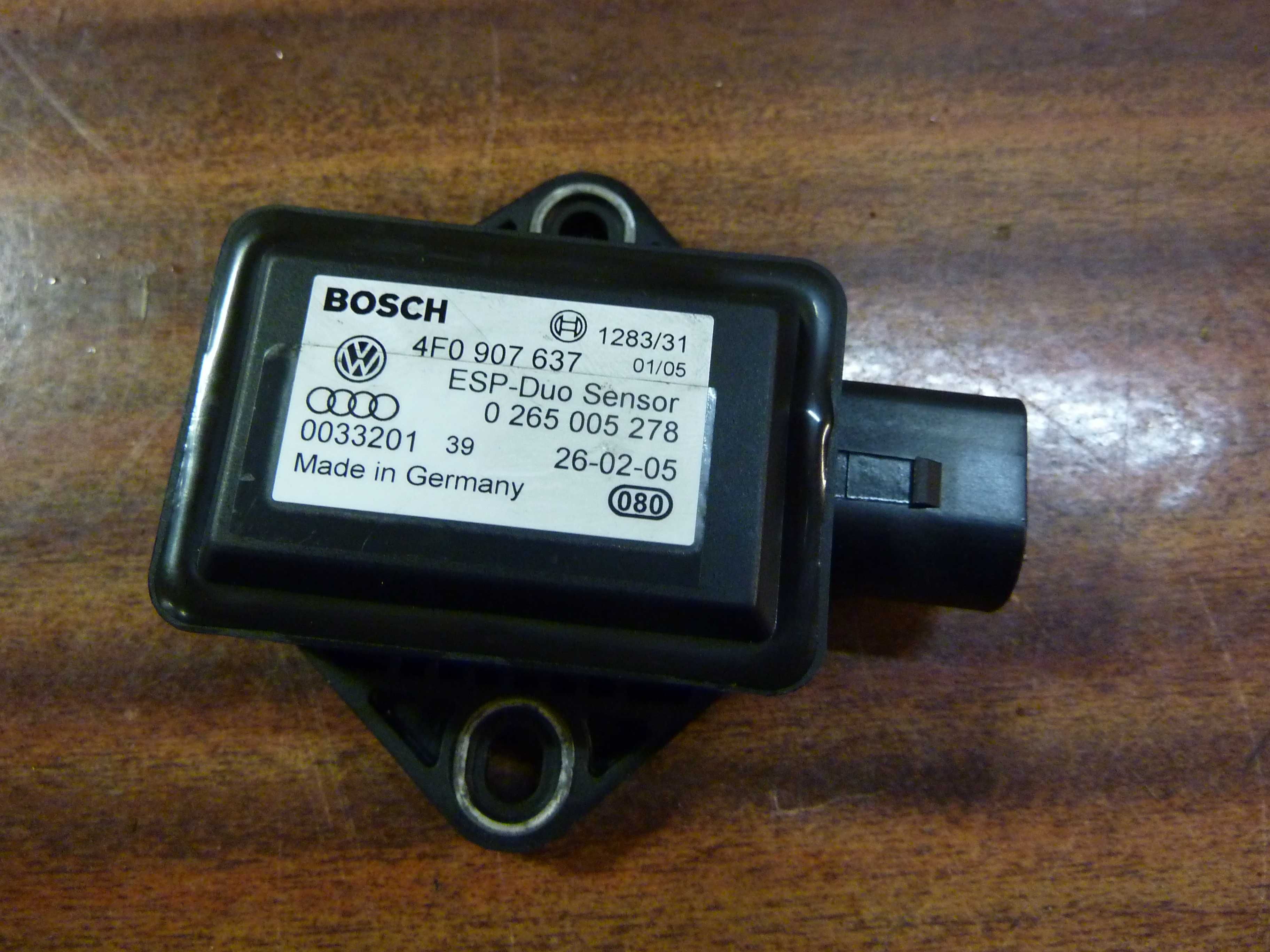 AUDI A6 C6 A4 B7 QUATTRO czujnik moduł esp 4F0.907.637 gwarancja