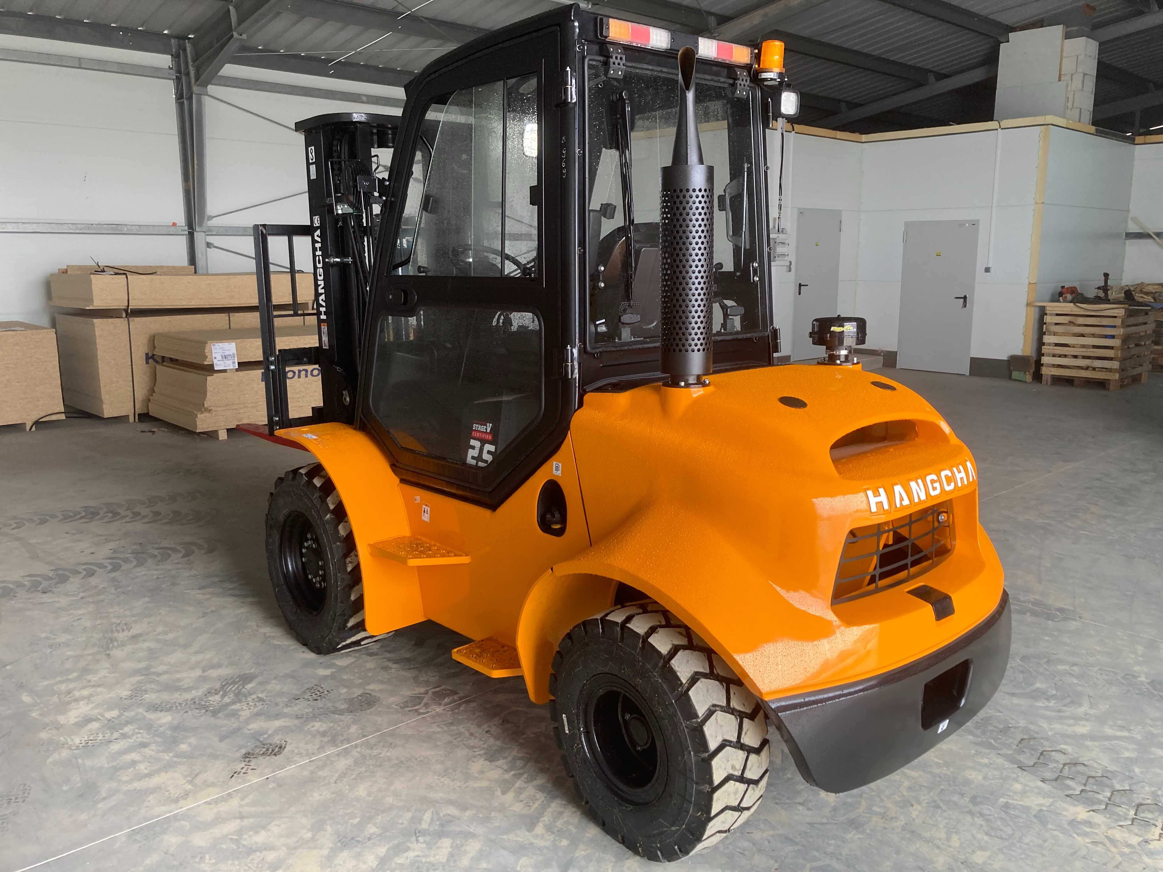 Wózek Widłowy Terenowy HANGCHA CPCD35-XW98E-RT2 2500 kg !! OD RĘKI !!