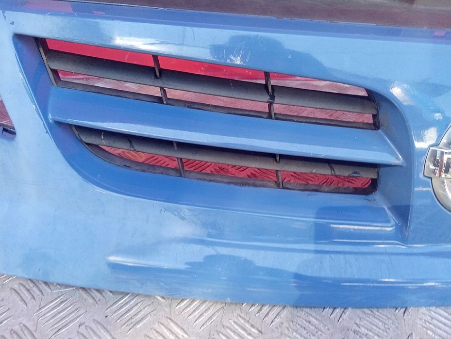 Накладка бампера Nissan Primastar Улыбка Решетка Ниссан Примастар