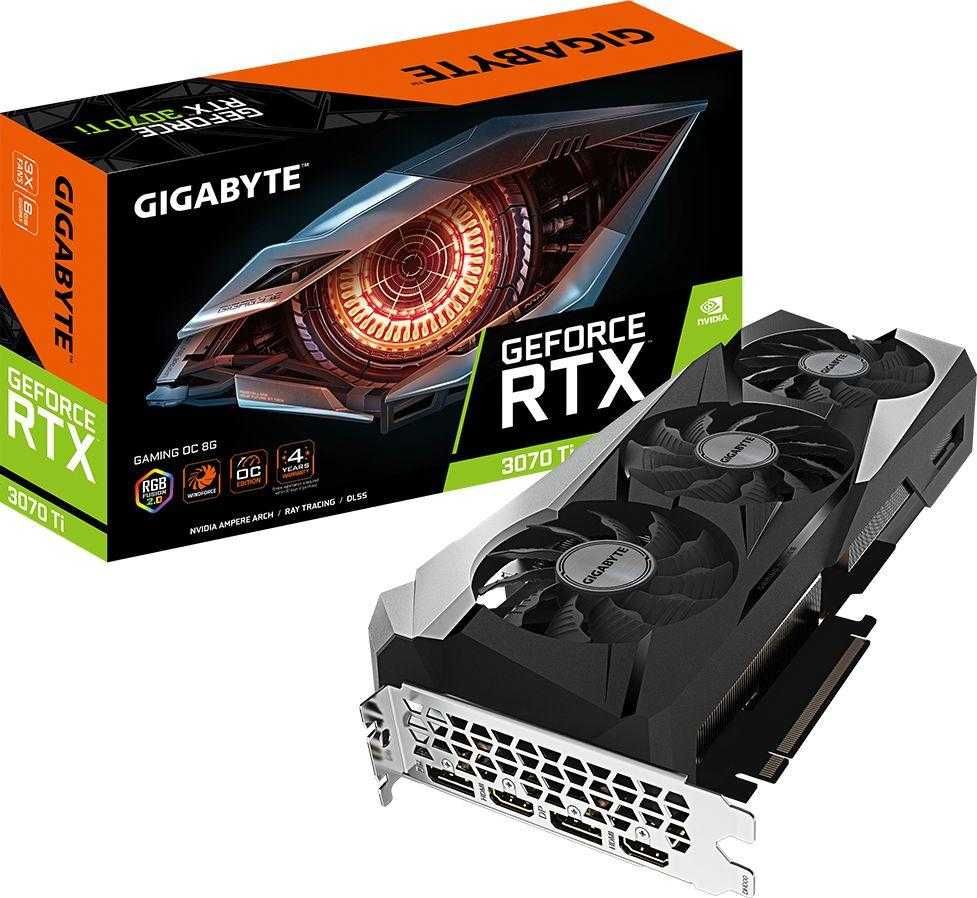 Karta graficzna Gigabyte GeForce RTX 3070 Ti Gaming OC 8GB