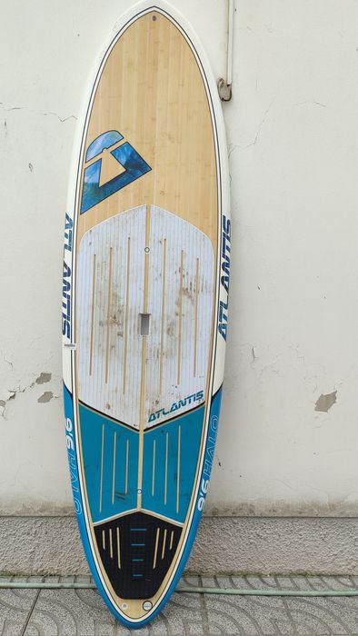 SUP atl halo 9.6 blue Bamboo