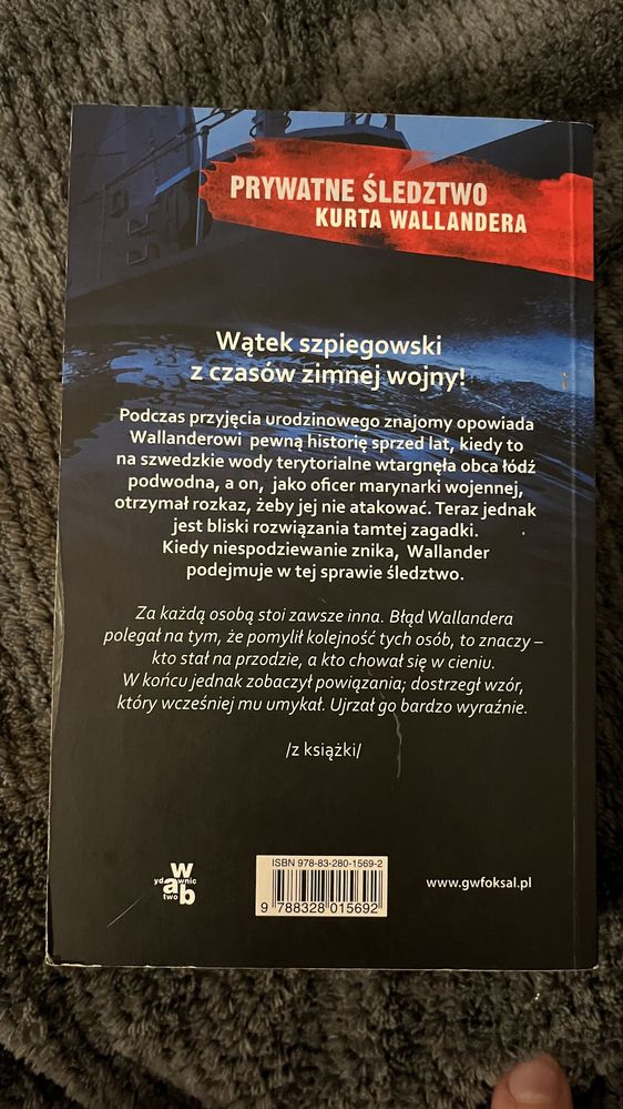 Henning Mankell- Niespokojny człowiek