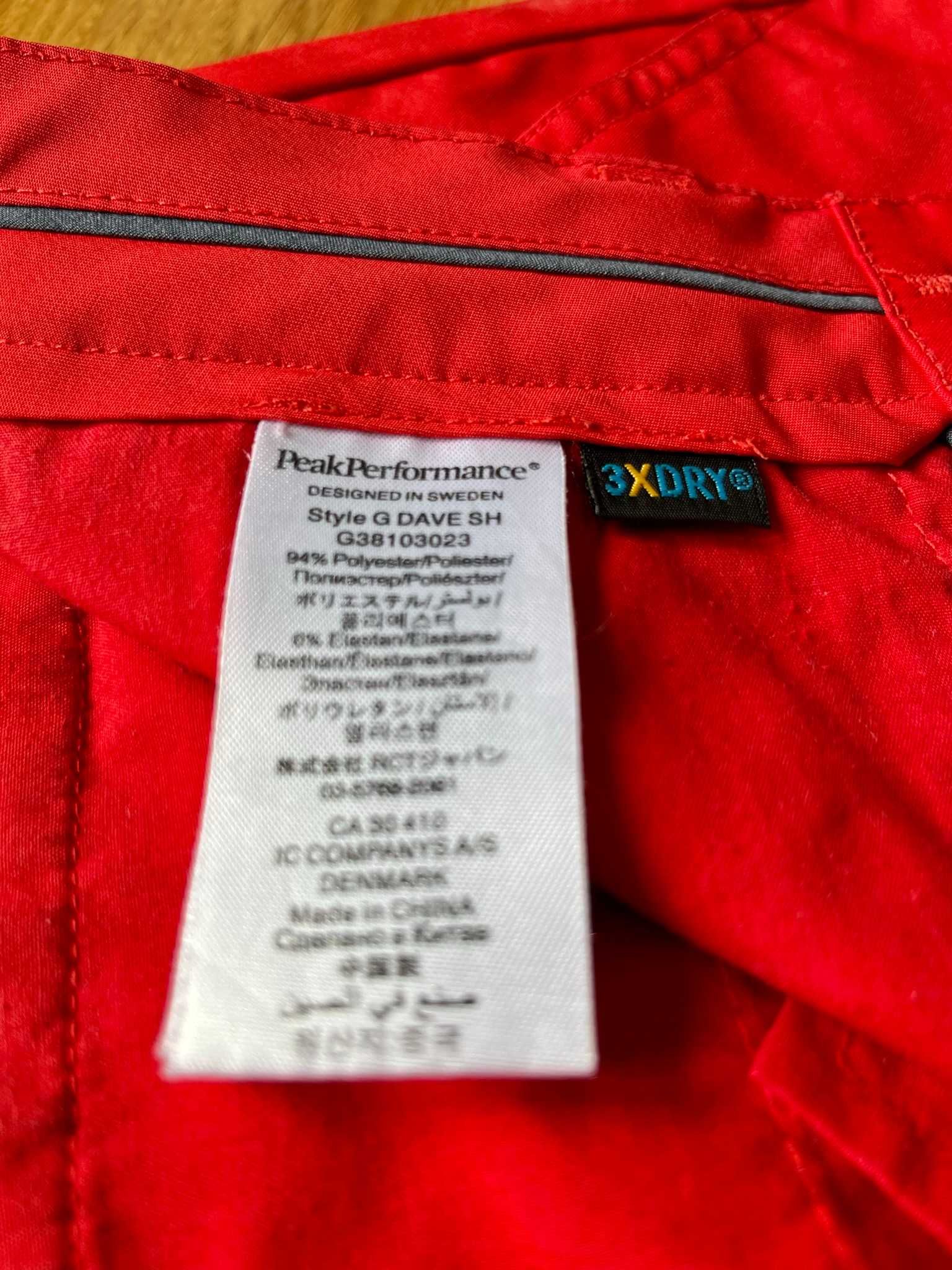 szorty Peak Performance rozm.33