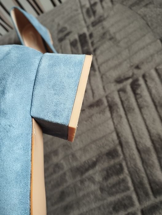 Туфлі жіночі замшеві 25 см