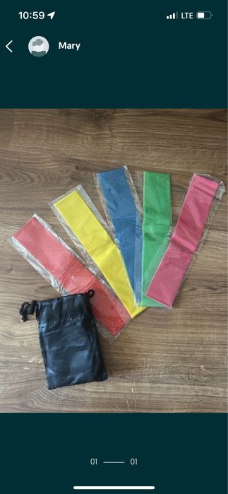 Фитнес резинки - 5шт 65грн