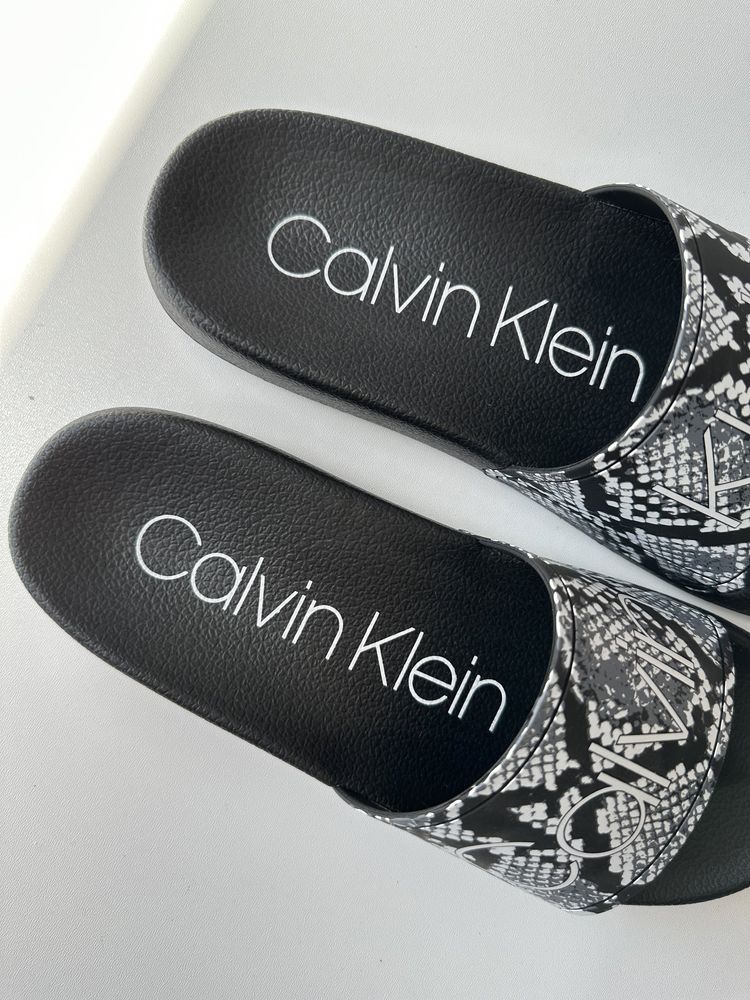 CALVIN KLEIN оригінал. Шльопки шльопанці слайди пляжні міські 39 40