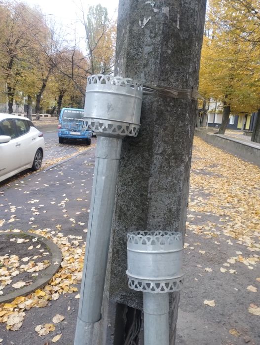 Вдоотливи оцинковані з воронками