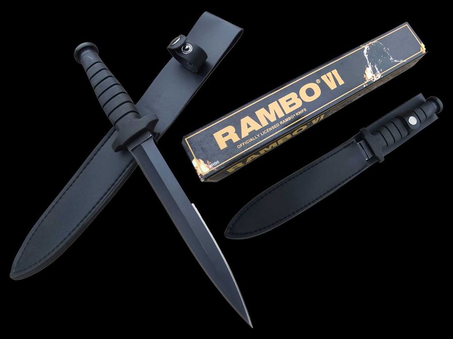 Nóż taktyczny sztylet dwustronny Rambo VI  Master CUTLERY