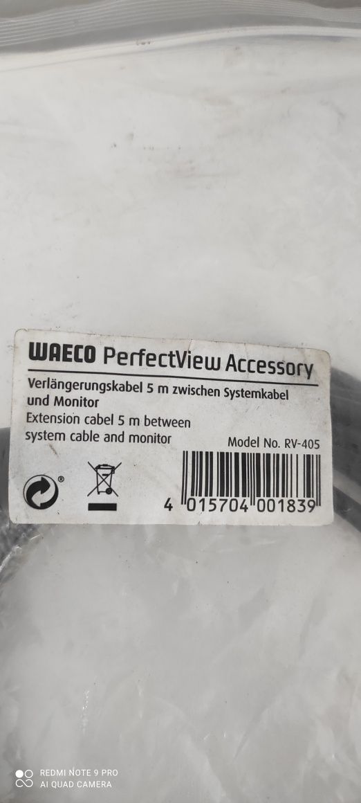 Kabel kamery cofania Waeco