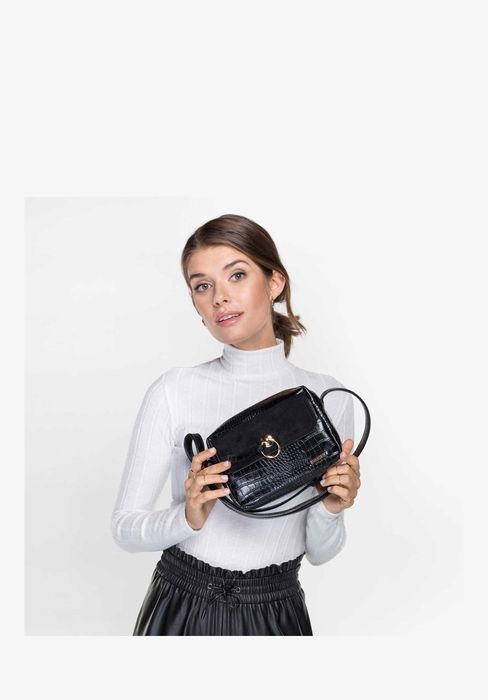 WITTCHEN Luksusowa LISTONOSZKA krokodyla skóra SUPER