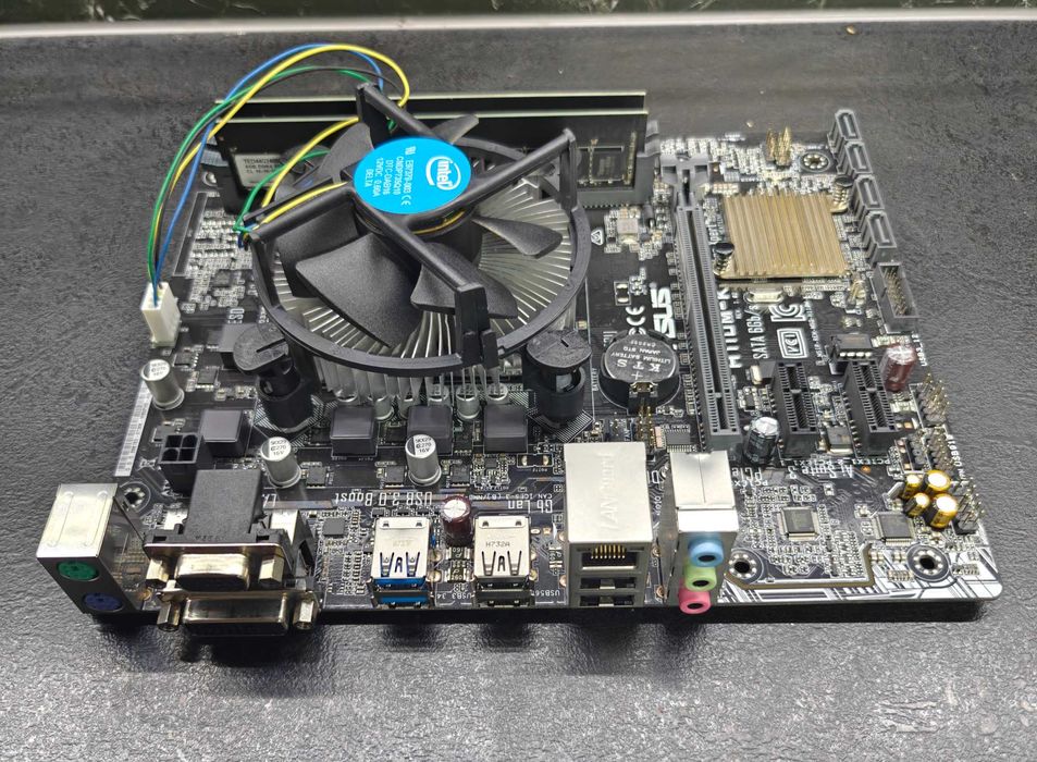 Материнська плата Socket 1151 Asus H110M-K / G4600 / DDR4 8Gb