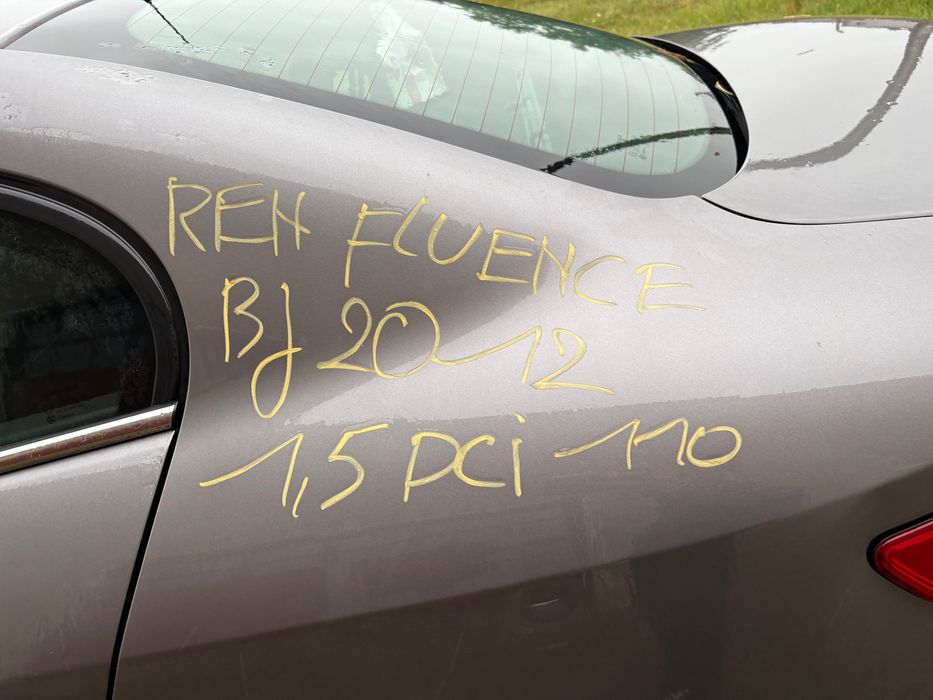 Renault Fluence 1.5 dci 2012 automat bez prawa rejestracji