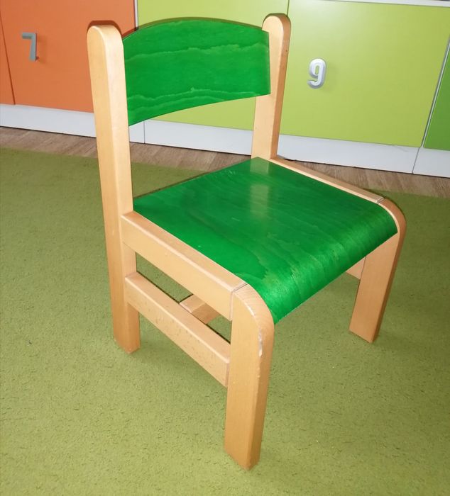 Krzesełko drewniane Moje Bambino nr 1