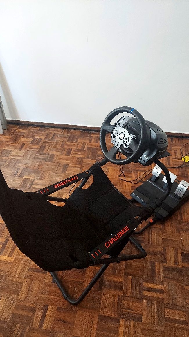 Gamer ' Volante cockpit trustmaster T300rsGt Playseat GT7