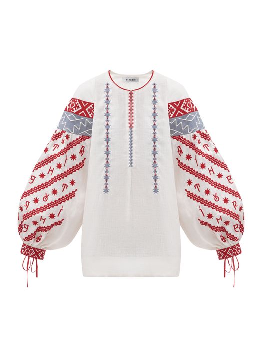 Etnodim жіноча вишита сорочка, вишиванка, вишита блуза Rutenia м - л