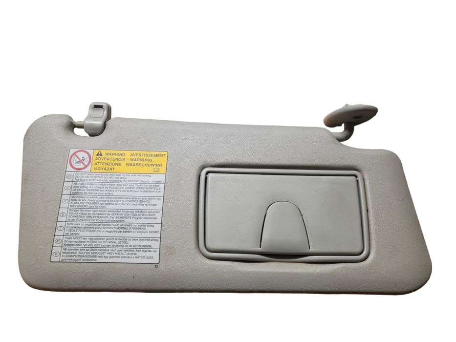 Солнцезащитный козырек правый серый Suzuki Grand Vitara разборка