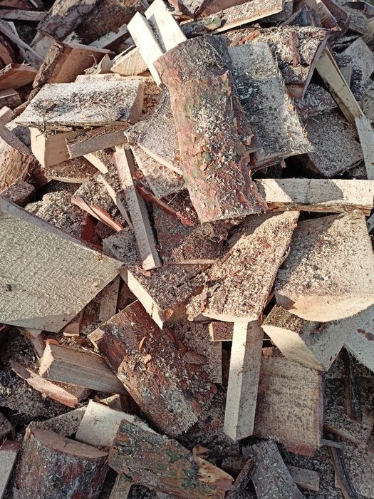 Zrzyny tartaczne sosnowe pocięte