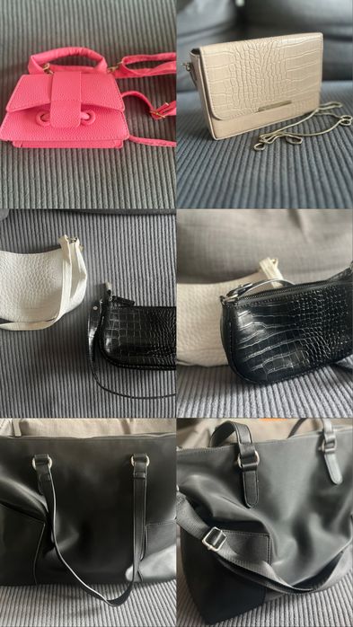 Zestaw torebke duże i małe