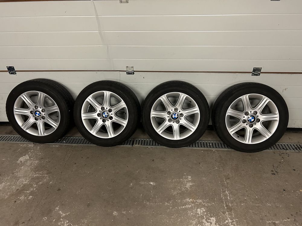 Alufelgi BMW 16” 7Jx16H2 IS40 , opony letnie