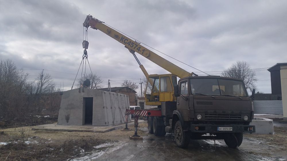 Услуги автокрана 10-20т.