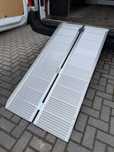 Najazd aluminiowy, rampa składana, trap aluminowy.