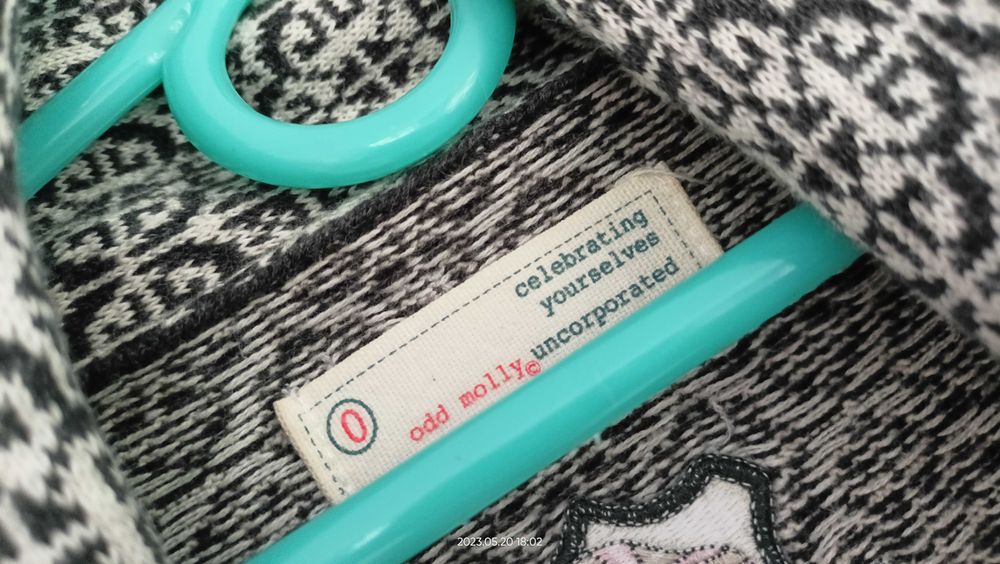 Marynarka sweter wdzianko Odd Molly bawełna 146-160 XS 34  1zł