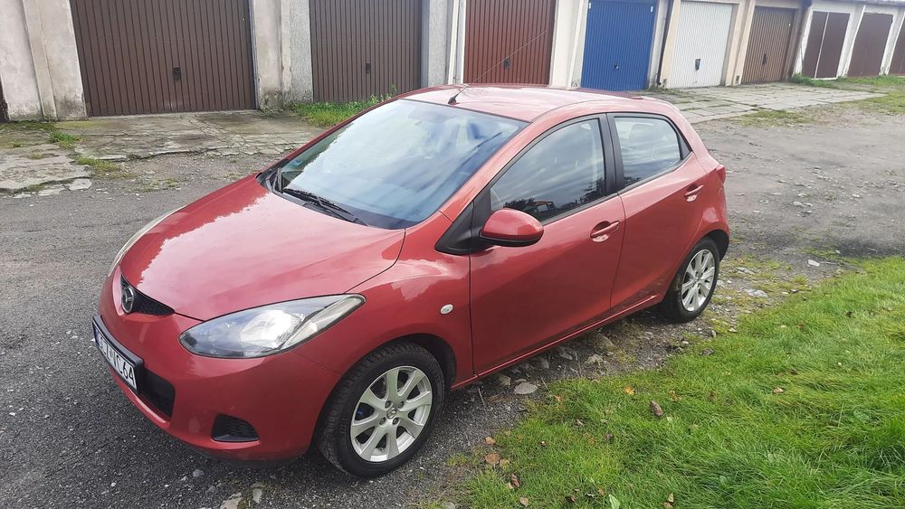 Mazda 2 Mazda 2 Exclusive 1.3 z 2009r. Zadbany Maly Przebieg 156tys Polecam!!!