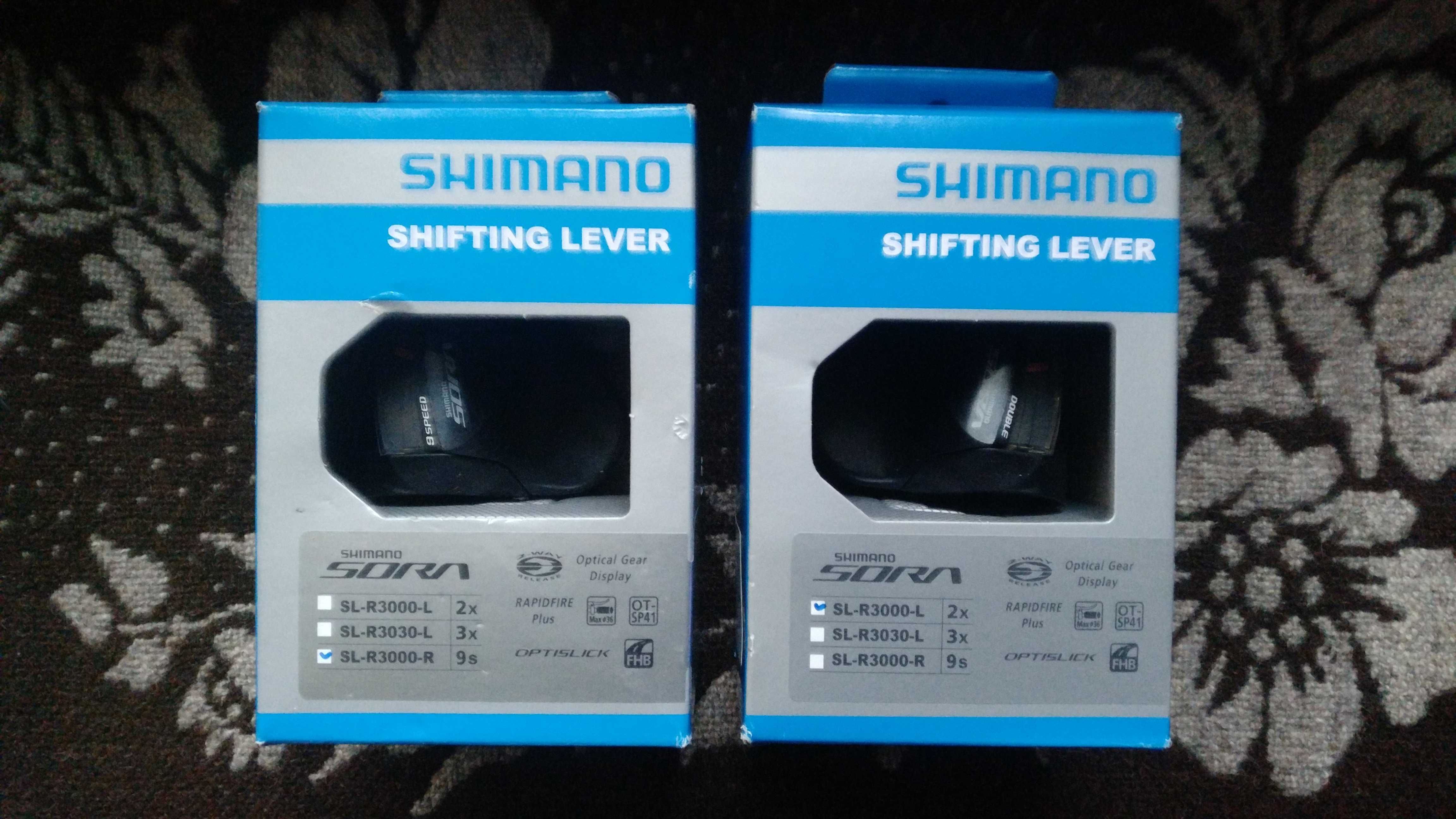 Manetki Shimano Sora SL-R3000-R + SL-R3000-L Zestaw