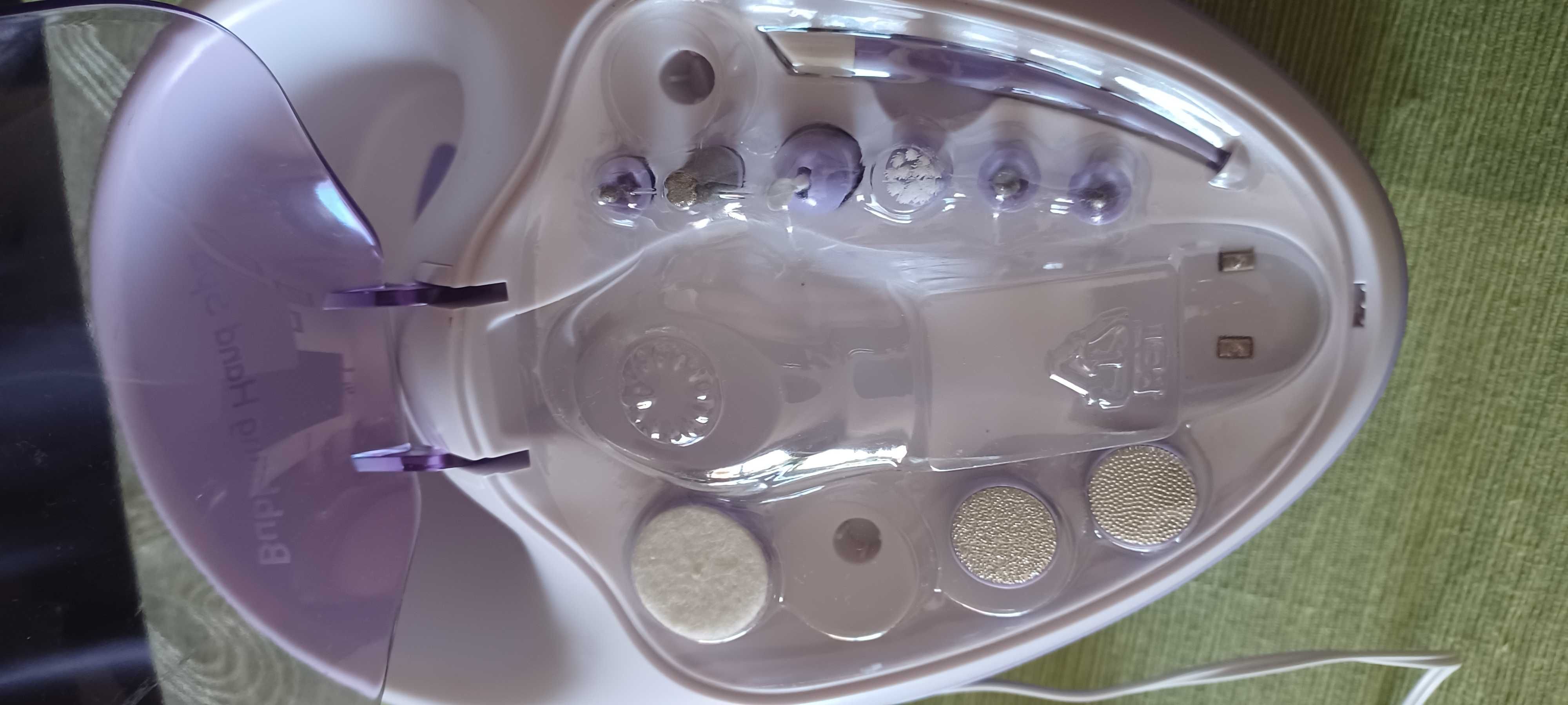 Zestaw do manicure i pedicure z ręczną wanną z hydromasażem