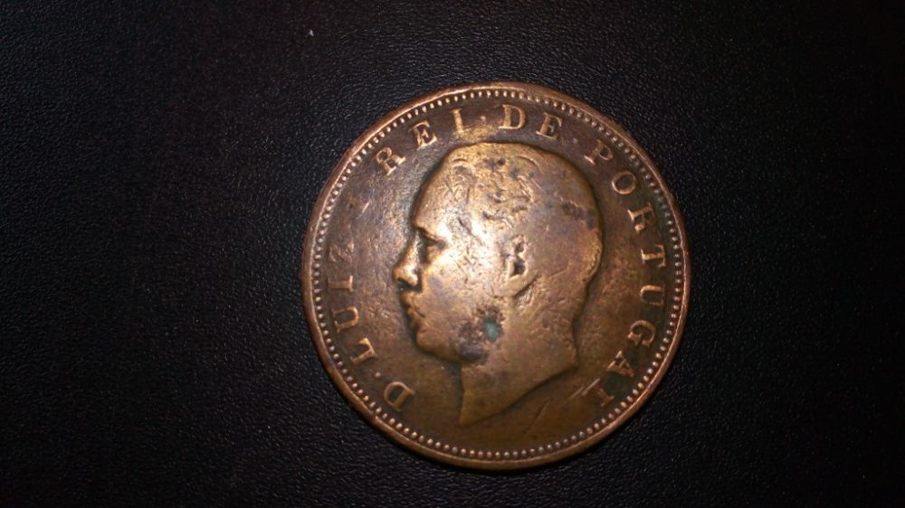 Moeda de 20 réis datada de 1884