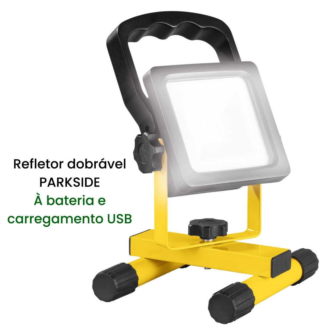 Refletor dobrável PARKSIDE 20 W LED »PFLA 4400 A1«