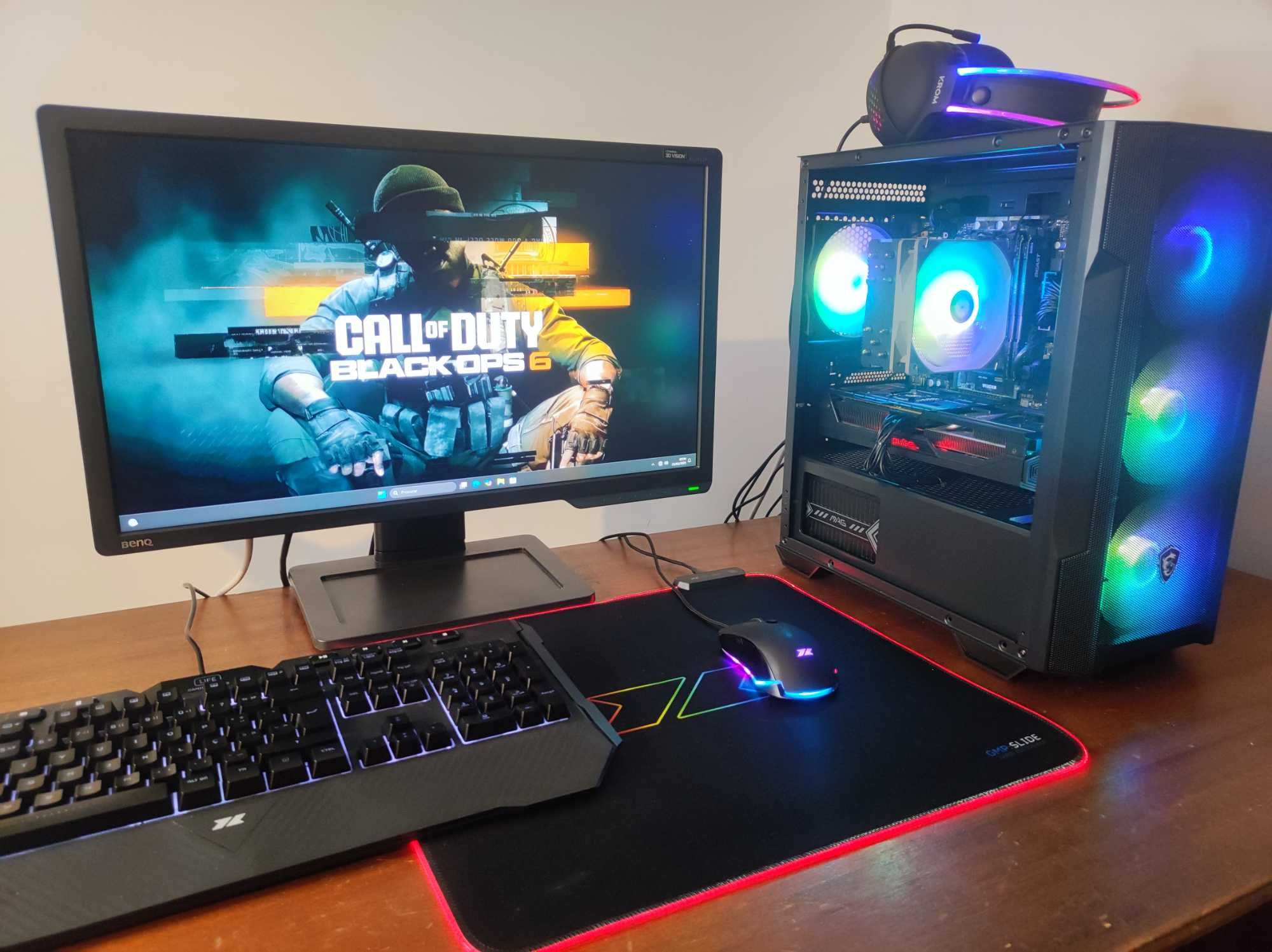 PC Gaming Ryzen 3600 4GHz / Vega 56 8GB / 16GB 3200 / RGB / NVMe