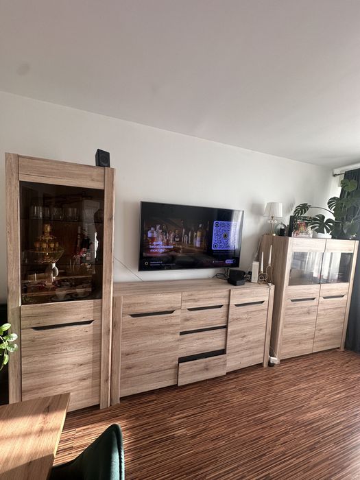 Rezerwacja Meblościanka komplet mebli 3 komody pojemne jak nowe