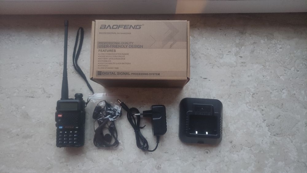 2x Boafeng uv-5r czarne, nowe