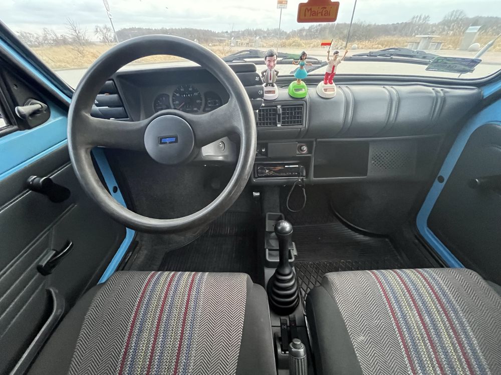 Fiat 126p Maluch 2000r. - Błękitny - w stylu hawajskim. Inter Groclin