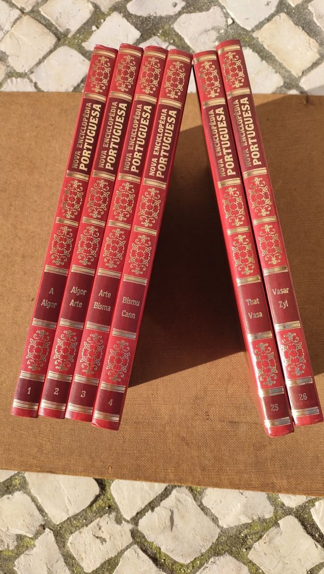 Nova Enciclopédia Portuguesa 1991 26 volumes