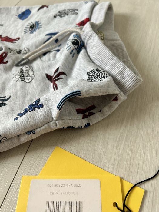 Kenzo Kids krótkie spodenki dresowe 4 lata r. 104 oryginalne Moliera 2