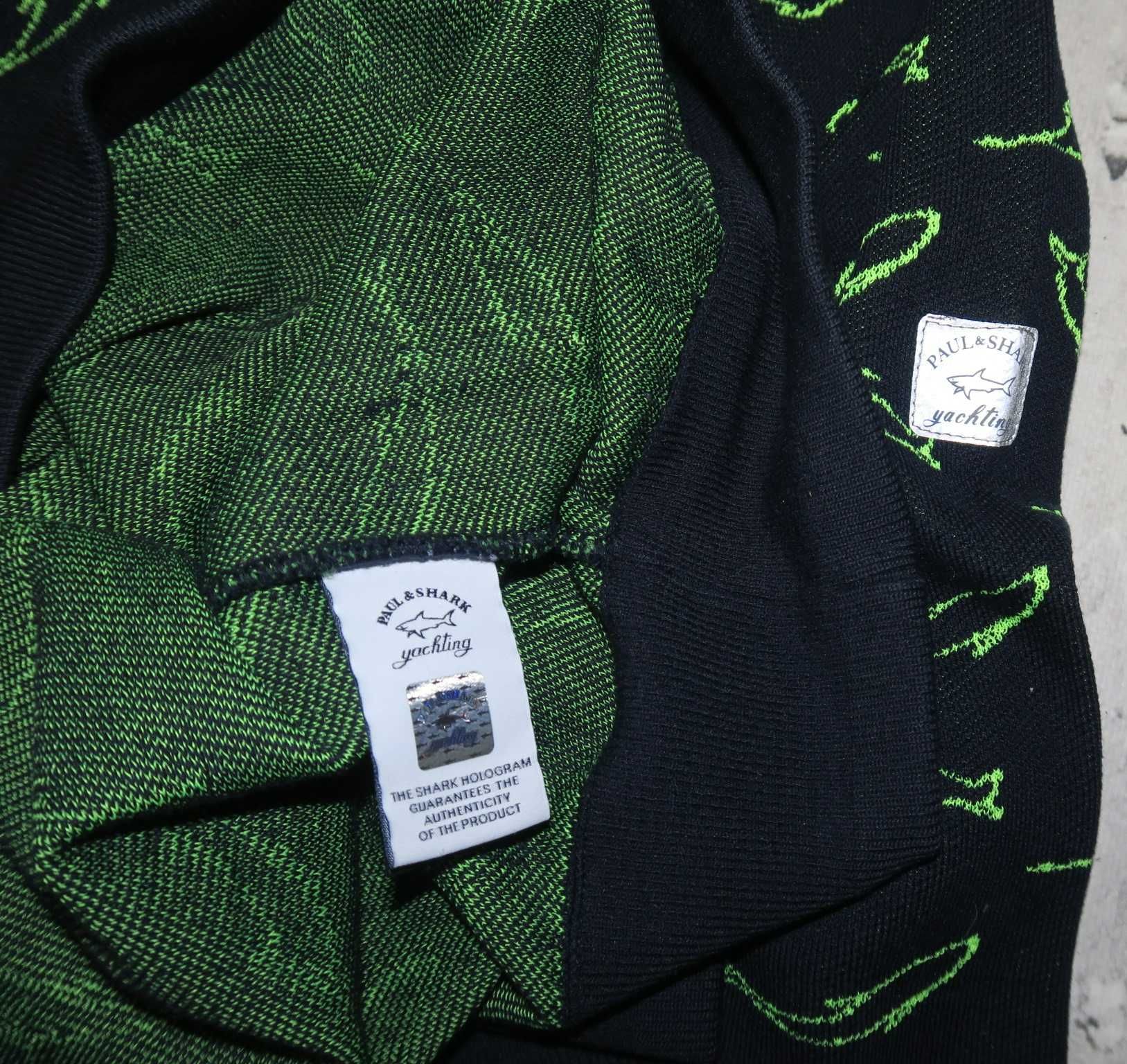 Paul&Shark bluza sweter w monogram XXL