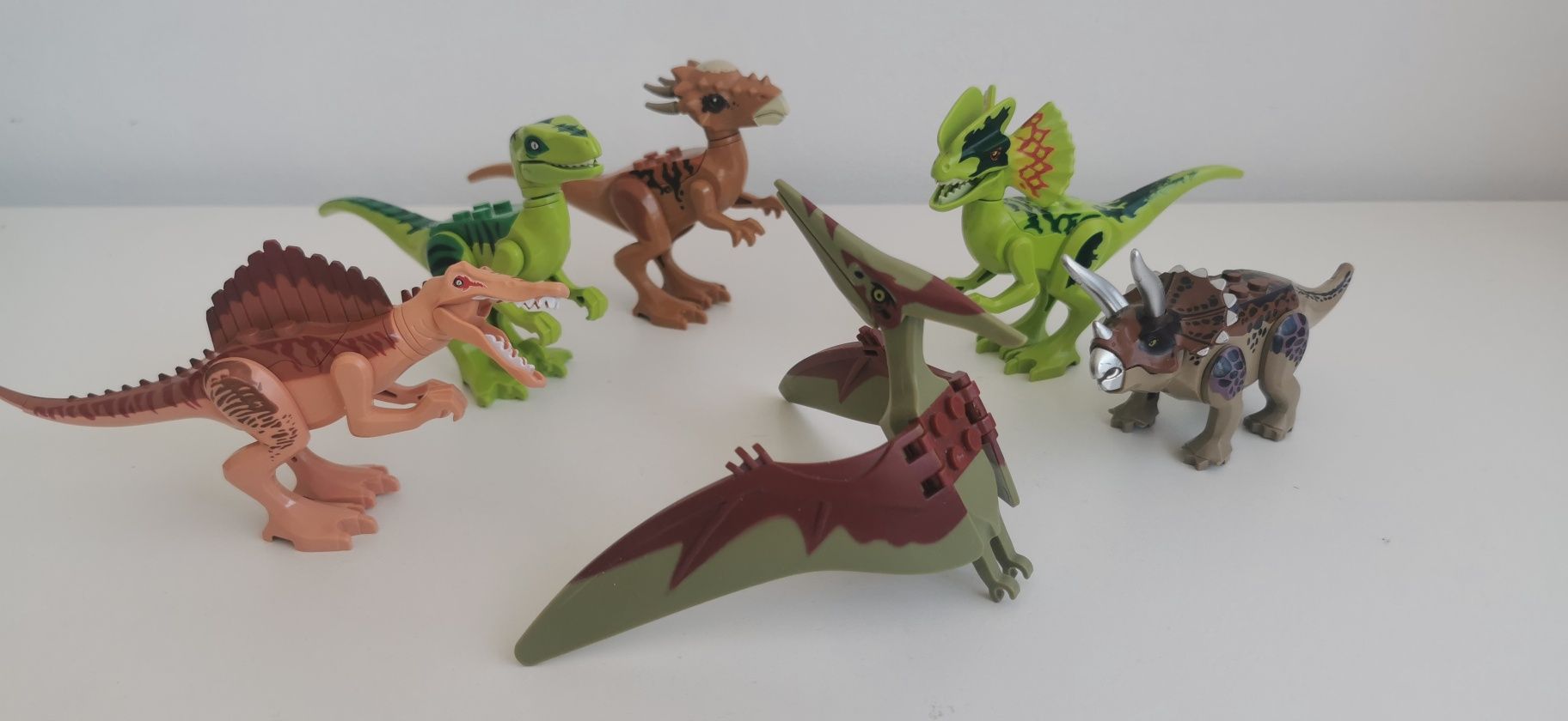 Figurki lego dinozaur