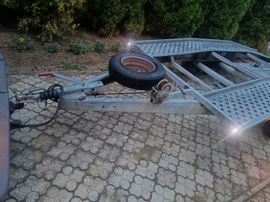 Laweta przyczepa garbatka  remork DMC 2T
