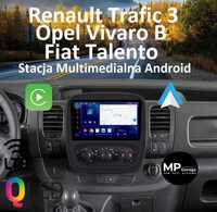 Opel Vivaro B / Renault Trafic Nawigacja Android CP Qled 4G LTE Montaż