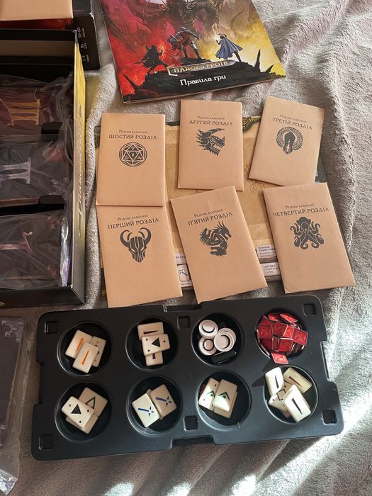 Настольная игра «поклик Пригод.Спадок Героїв»