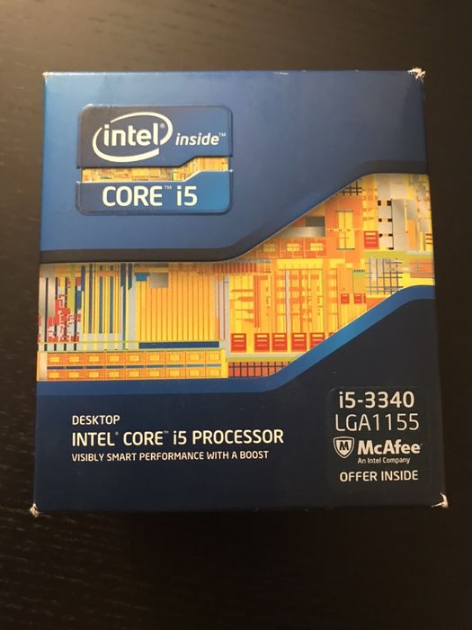 Processador Intel I5-3340 ( novo )